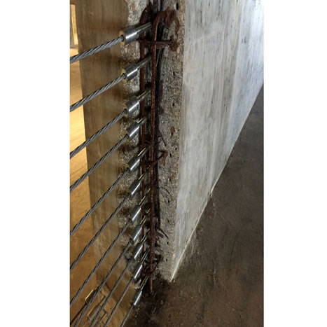 Post tension contractors - Laguna Hills, Ca - Stress Express Inc - NBC parking